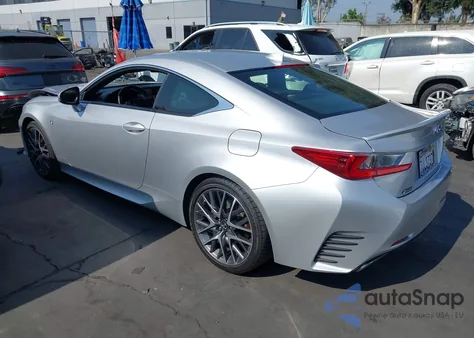 2016 Lexus Rc 200T z USA, uszkodzony, nr VIN JTHHA5BC3G5000459